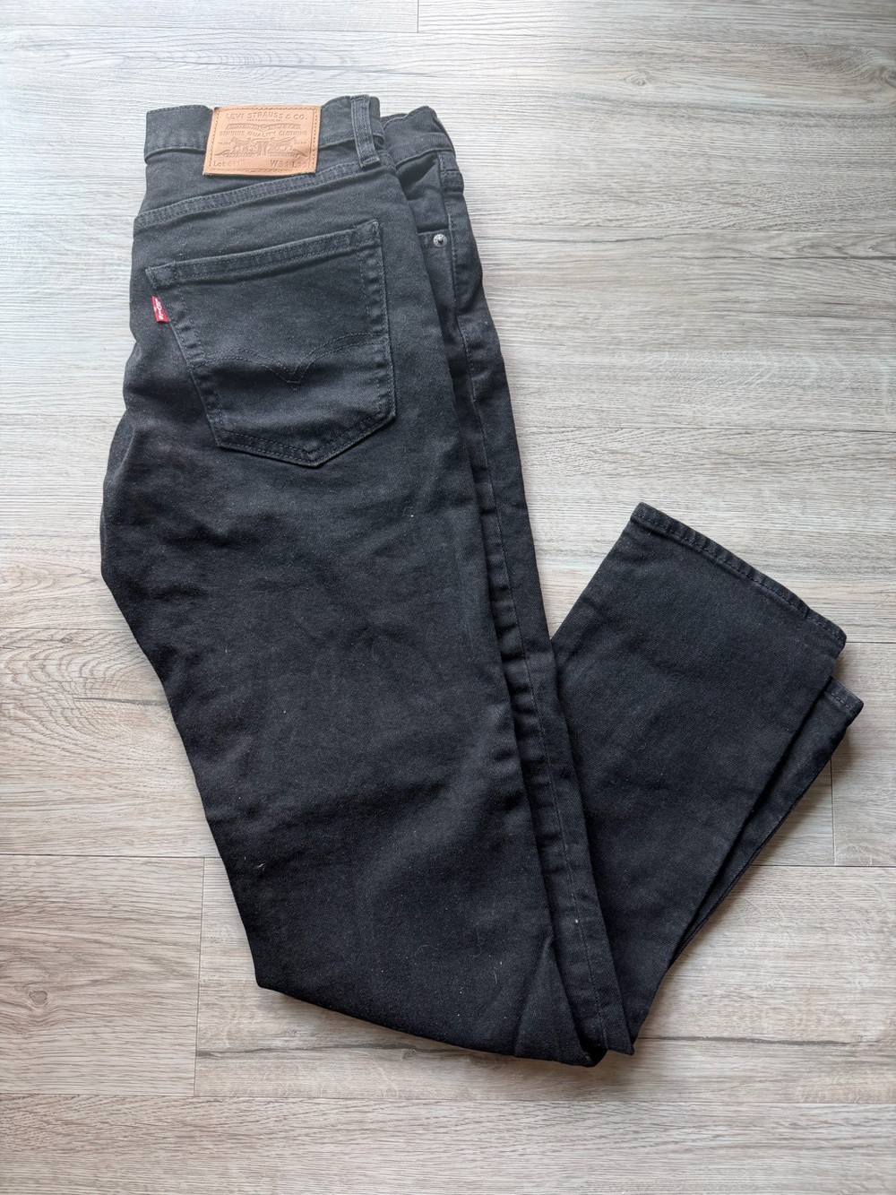 Men’s Levi’s 511 Slim Fit Jeans - Black - 31W x 32L